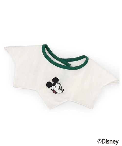 petit main（プティマイン）の「【DIsney】モチーフスタイ（スタイ/よだれかけ・キッズ・グレー/アイボリー・F）」の5枚目の写真