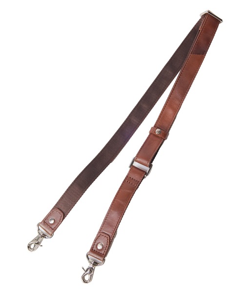 MEN'S BIGI(メンズビギ)の「【SEEKER/シーカー】別注 2wayクラッチ&ショルダーバッグ(ショルダーバッグ・メンズ・グレー/キャメル・FREE)」の21枚目の写真