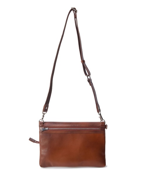 MEN'S BIGI（メンズビギ）の「【SEEKER/シーカー】別注 2wayクラッチ&ショルダーバッグ（ショルダーバッグ・メンズ・グレー/キャメル・FREE）」の14枚目の写真