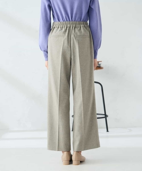 a.v.v(アーヴェヴェ)の「【洗える】ツイード調ストレートパンツ(その他パンツ・レディース・ベージュ/グレー・38/36/40)」の17枚目の写真
