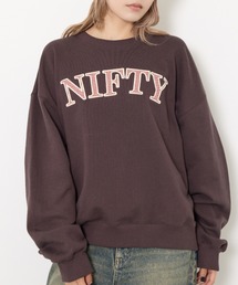 【ZOZO限定カラーあり】APPLIQUE LOGO SW TOPS アップリケ ロゴ スウェット トップス 秋服 冬服 トレーナー