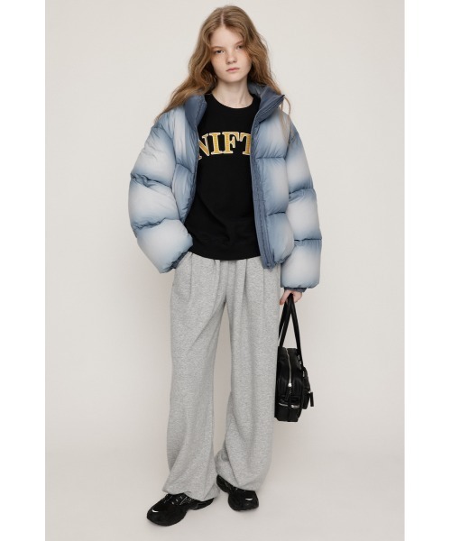 SLY（スライ）の「【ZOZO限定カラーあり】APPLIQUE LOGO SW TOPS アップリケ ロゴ スウェット トップス 秋服 冬服　トレーナー（スウェット・レディース・杢グレー/ブラウン/レッド/ネイビー/ブラック・FREE）」の13枚目の写真