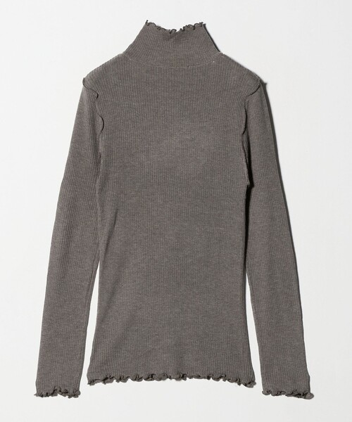 A DAY IN THE LIFE UNITED ARROWS(アデイインザライフユナイテッドアローズ)の「リブ ラメメロー ハイネックニット <A DAY IN THE LIFE>(ニット/セーター・レディース・ブラック/モカ/ライトグレー/ベージュ/その他1・FREE)」の15枚目の写真