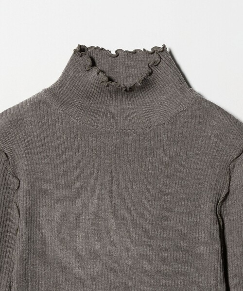 A DAY IN THE LIFE UNITED ARROWS(アデイインザライフユナイテッドアローズ)の「リブ ラメメロー ハイネックニット <A DAY IN THE LIFE>(ニット/セーター・レディース・ブラック/モカ/ライトグレー/ベージュ/その他1・FREE)」の16枚目の写真