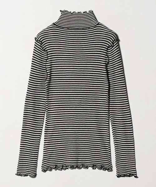 セール】リブ ラメメロー ハイネックニット ＜A DAY IN THE LIFE