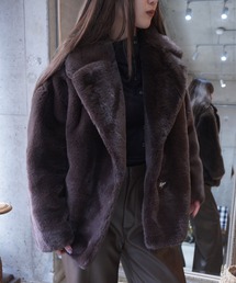 jakke｜ジャッキーのジャケット/アウター（フェイクファー）通販