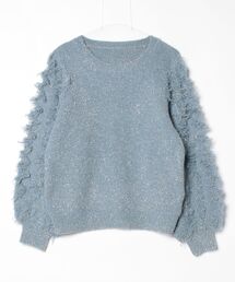 【WEB限定】ラメフリンジスリーブ FURRY