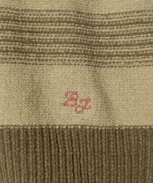 BAYFLOW(ベイフロー)の「MELLOW SHADEプルオーバー(ニット/セーター・メンズ・イエロー/その他2/ブルーグリーン/スモーク/その他1・MEDIUM/LARGE)」の8枚目の写真