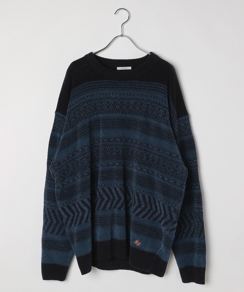 BAYFLOW(ベイフロー)の「MELLOW SHADEプルオーバー(ニット/セーター・メンズ・イエロー/その他2/ブルーグリーン/スモーク/その他1・MEDIUM/LARGE)」の10枚目の写真