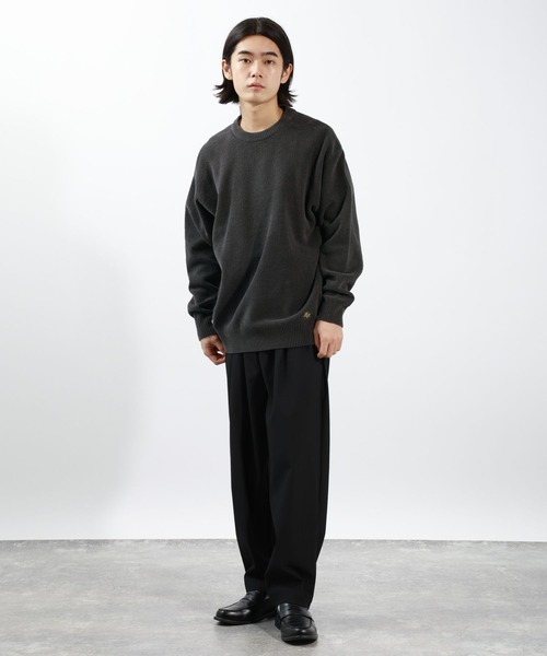 BAYFLOW(ベイフロー)の「MELLOW SHADEプルオーバー(ニット/セーター・メンズ・イエロー/その他2/ブルーグリーン/スモーク/その他1・MEDIUM/LARGE)」の12枚目の写真