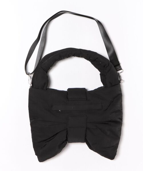 U(ユー)の「Nuage【ニュアージュ】リボントートバッグ(トートバッグ・レディース・ブラウン/ゴールド/ブラック・FREE)」の9枚目の写真