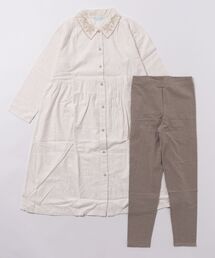 KID BLUE(キッドブルー)のキッドブルー -25プレーンネル -長袖ナイティ -KNCM540 -kidblue(ルームワンピース)