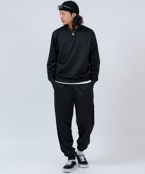 improves（インプローブス）の「ライトスウェット ミニ裏毛 トレーナー ＆ ジョガーパンツ セットアップ（セットアップ・メンズ・ブラック/杢グレー/チャコール・X-LARGE/LARGE/MEDIUM）」の21枚目の写真