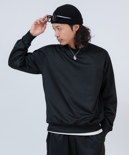 improves（インプローブス）の「ライトスウェット ミニ裏毛 トレーナー ＆ ジョガーパンツ セットアップ（セットアップ・メンズ・ブラック/杢グレー/チャコール・X-LARGE/LARGE/MEDIUM）」の22枚目の写真