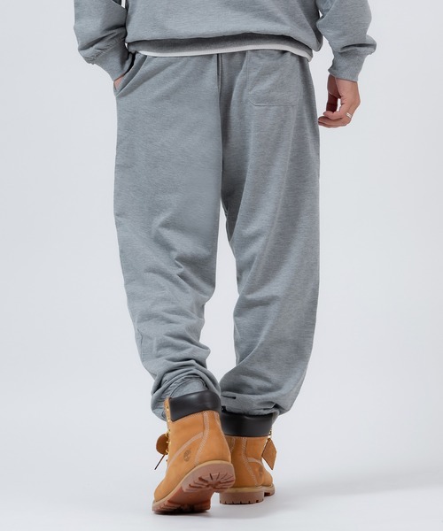 improves（インプローブス）の「ライトスウェット ミニ裏毛 トレーナー ＆ ジョガーパンツ セットアップ（セットアップ・メンズ・ブラック/杢グレー/チャコール・X-LARGE/LARGE/MEDIUM）」の4枚目の写真