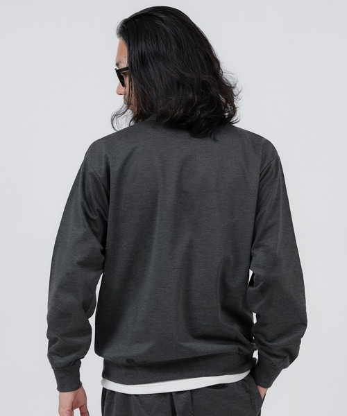 improves（インプローブス）の「ライトスウェット ミニ裏毛 トレーナー ＆ ジョガーパンツ セットアップ（セットアップ・メンズ・ブラック/杢グレー/チャコール・X-LARGE/LARGE/MEDIUM）」の8枚目の写真