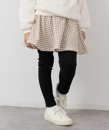 chil2（チルツー）の「ふわもこあったか 裏シャギー/裏起毛 10分丈スカッツ（スカート）」