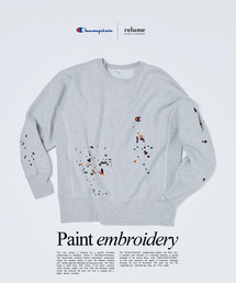 Champion(チャンピオン)のCHAMPION / チャンピオン 別注 R/W 刺繍スプラッシュ スウェット(スウェット)