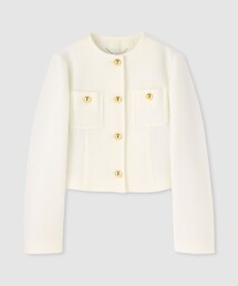 allureville｜アルアバイルのノーカラージャケット通販 - ZOZOTOWN