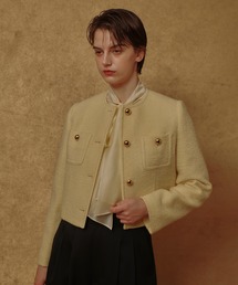 allureville｜アルアバイルのノーカラージャケット通販 - ZOZOTOWN