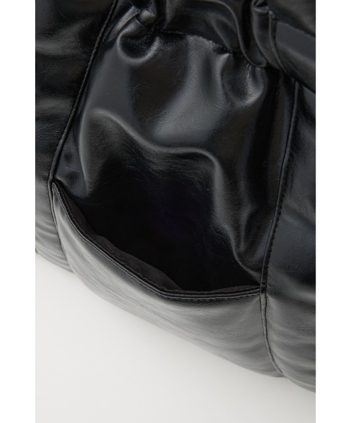 SLY（スライ）の「PUFFER SHOULDER BIG BAG ナイロン ショルダー ビッグバッグ 秋服 冬服（ショルダーバッグ・レディース・ブラック/ブラウン・FREE）」の7枚目の写真