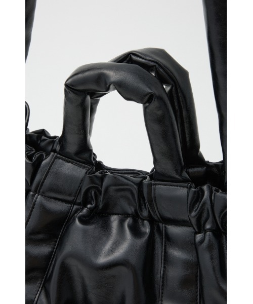 SLY（スライ）の「PUFFER SHOULDER BIG BAG ナイロン ショルダー ビッグバッグ 秋服 冬服（ショルダーバッグ・レディース・ブラック/ブラウン・FREE）」の8枚目の写真