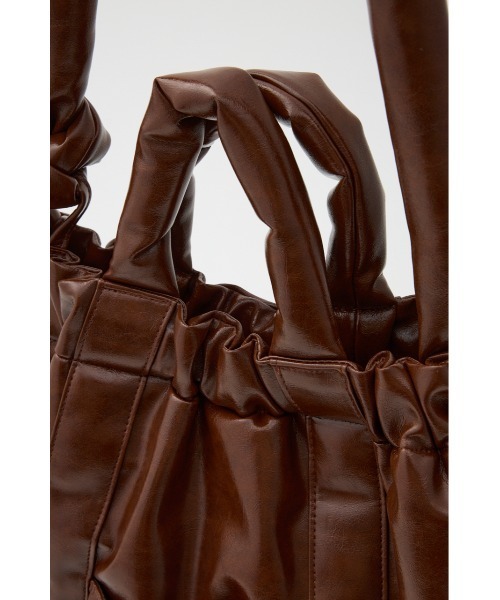 SLY（スライ）の「PUFFER SHOULDER BIG BAG ナイロン ショルダー ビッグバッグ 秋服 冬服（ショルダーバッグ・レディース・ブラック/ブラウン・FREE）」の17枚目の写真