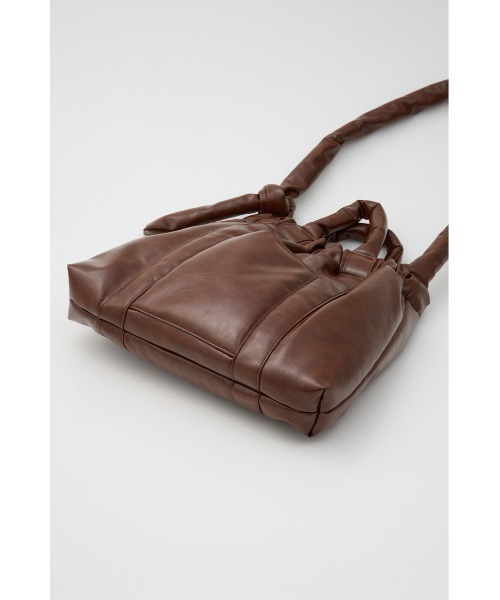 SLY（スライ）の「PUFFER SHOULDER BIG BAG ナイロン ショルダー ビッグバッグ 秋服 冬服（ショルダーバッグ・レディース・ブラック/ブラウン・FREE）」の19枚目の写真