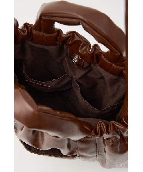 SLY（スライ）の「PUFFER SHOULDER BIG BAG ナイロン ショルダー ビッグバッグ 秋服 冬服（ショルダーバッグ・レディース・ブラック/ブラウン・FREE）」の20枚目の写真