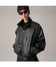 Fake Sheepskin Jacket BLACK