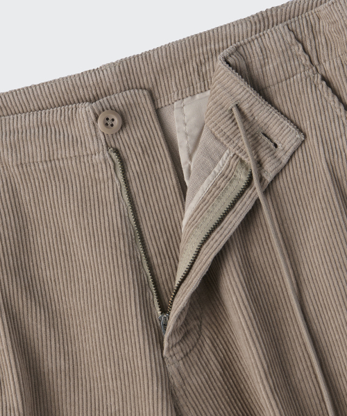 MUSINSA STANDARD（ムシンサスタンダード）の「コーデュロイパラシュートカーゴパンツ[ライトベージュ]（その他パンツ・メンズ・その他・40/38/42/36/27/28/29/34/32/30/31/33/26）」の3枚目の写真