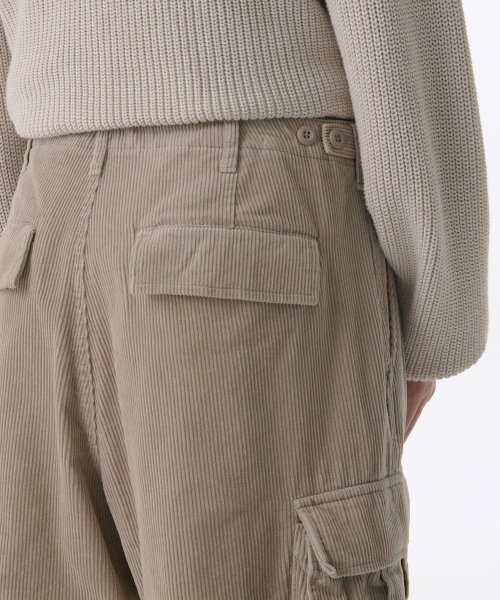 MUSINSA STANDARD（ムシンサスタンダード）の「コーデュロイパラシュートカーゴパンツ[ライトベージュ]（その他パンツ・メンズ・その他・40/38/42/36/27/28/29/34/32/30/31/33/26）」の5枚目の写真