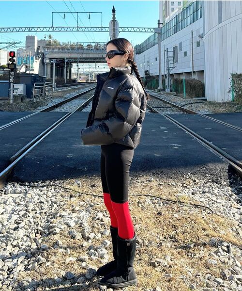 NOMANUAL（NOMANUAL）の「SKADI DUCK DOWN - MATTE BLACK（ダウンジャケット/コート・レディース・その他・X-LARGE/X-SMALL/SMALL/MEDIUM/LARGE）」の21枚目の写真