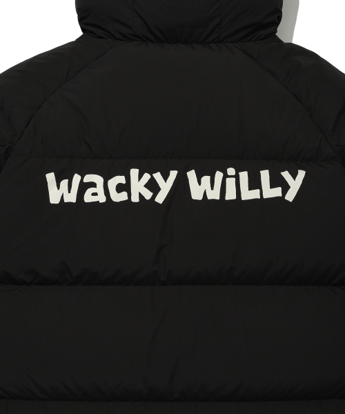 Wacky WiLLy（ワッキーウィリー）の「[25FW] ロングダウンジャケット ブラック（ダウンジャケット/コート・レディース・その他・SMALL/MEDIUM/LARGE/X-LARGE/X-SMALL）」の3枚目の写真