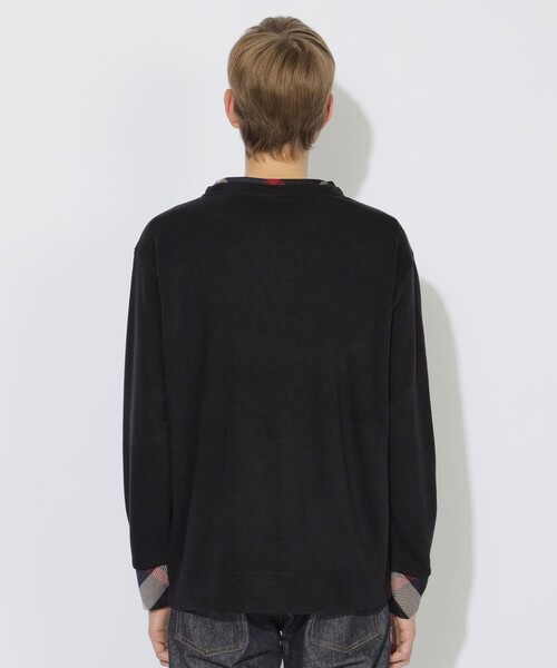 CB CRESTBRIDGE（シービークレストブリッジ）の「ニットライクカットプルオーバー（Tシャツ/カットソー・レディース・レッド/ブラック/オフホワイト・1/2/3）」の15枚目の写真