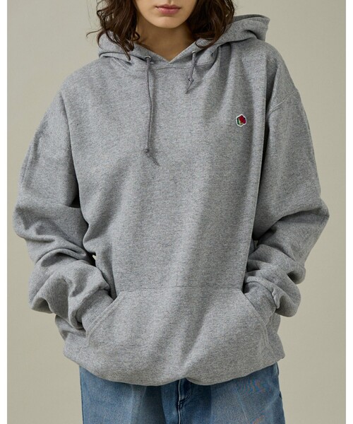 FRUIT OF THE LOOM(フルーツオブザルーム)の「【FRUIT OF THE LOOM/フルーツ オブ ザ ルーム】 25FW PRINT HOODIE2/フーディ/お出かけ/スウェット/リラックス【WEB限定】(スウェット・レディース・ホワイト/グレー/ネイビー/ブラック・フリー)」の4枚目の写真