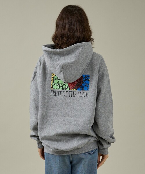 FRUIT OF THE LOOM(フルーツオブザルーム)の「【FRUIT OF THE LOOM/フルーツ オブ ザ ルーム】 25FW PRINT HOODIE2/フーディ/お出かけ/スウェット/リラックス【WEB限定】(スウェット・レディース・ホワイト/グレー/ネイビー/ブラック・フリー)」の11枚目の写真