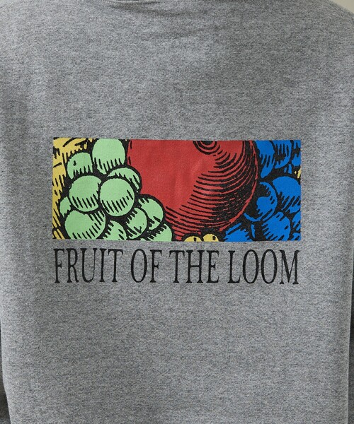 FRUIT OF THE LOOM(フルーツオブザルーム)の「【FRUIT OF THE LOOM/フルーツ オブ ザ ルーム】 25FW PRINT HOODIE2/フーディ/お出かけ/スウェット/リラックス【WEB限定】(スウェット・レディース・ホワイト/グレー/ネイビー/ブラック・フリー)」の12枚目の写真