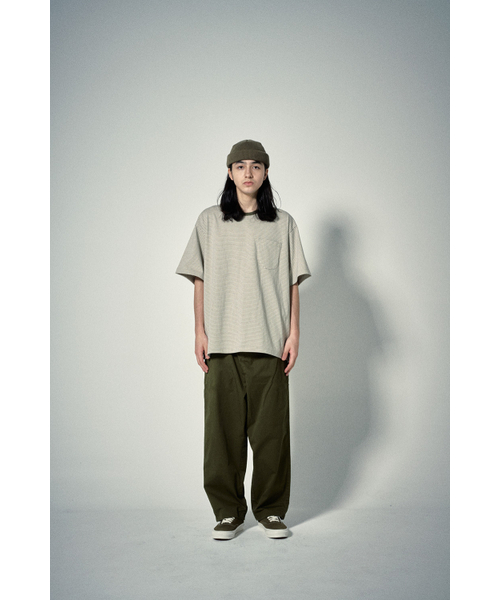 HISHANDER（ヒズハンダー）の「MULTI POCKET WIDE PANTS [Olive]（その他パンツ・メンズ・その他・1/2/3）」の8枚目の写真