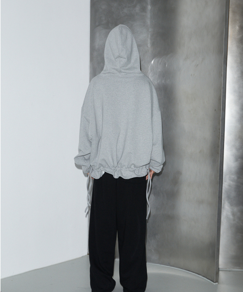 ROSEFRANTZ（ロゼフランツ）の「Heart Pocket Hood Zip-up [Gray]（パーカー・レディース・アッシュグレー・OS）」の5枚目の写真