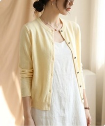 I.O.E（アイオイ）の「ふんわりエアリーカーディガン（カーディガン/ボレロ）」