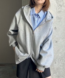 PAGEBOY | ヴィンテージダンボールWZIPパーカー【セットアップ対応】(パーカー)