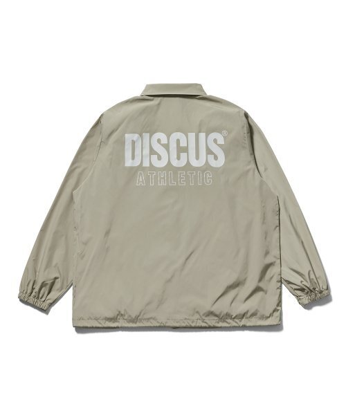 DISCUS ATHLETIC（ディスカス　アスレチック）の「レターロゴコーチジャケットサンドベージュ（ナイロンジャケット・メンズ・その他・MEDIUM/SMALL/LARGE）」の7枚目の写真
