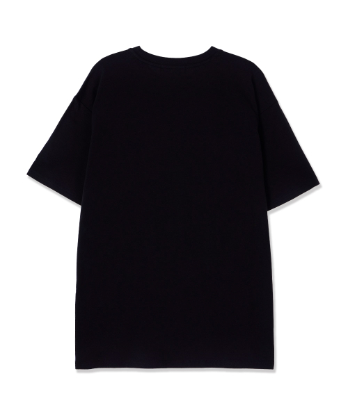 ASTRAL PROJECTION(アストラルプロジェクション)の「ドゥドゥルパピー スーピマコットン ラウンドネック 半袖Tシャツ_ブラック(Tシャツ/カットソー・メンズ・その他・MEDIUM/X-LARGE/LARGE)」の2枚目の写真