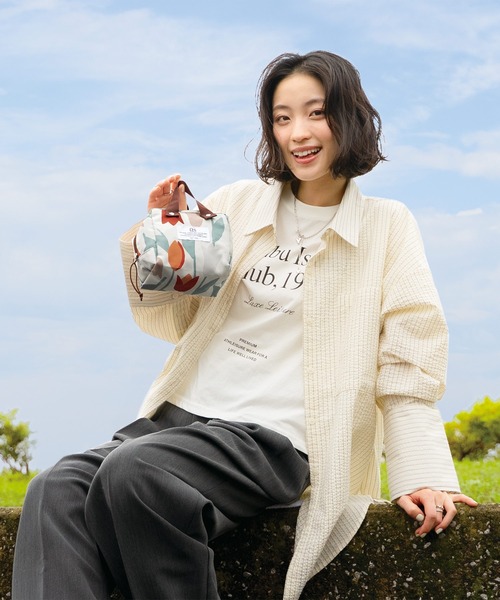 Wpc. Patterns(ダブリュピーシーパターンズ)の「Wpc. Patterns 簡易保冷・保温ポーチ(お弁当箱・レディース・レッド系その他/ホワイト系その他/ホワイト系その他3/モカ/ホワイト系その他2・FREE)」の6枚目の写真