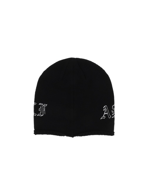 【完売品】美品● Typeロゴオーバーサイズビーニー OE TEAM BEANIE（ニットキャップ/ビーニー）｜NUBIAN（ヌビアン）の