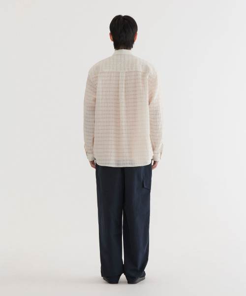COVERNAT(カバーナット)の「サマーシアサーカーシャツアイボリー(シャツ/ブラウス・レディース・その他・X-SMALL/SMALL/MEDIUM/LARGE/X-LARGE)」の6枚目の写真