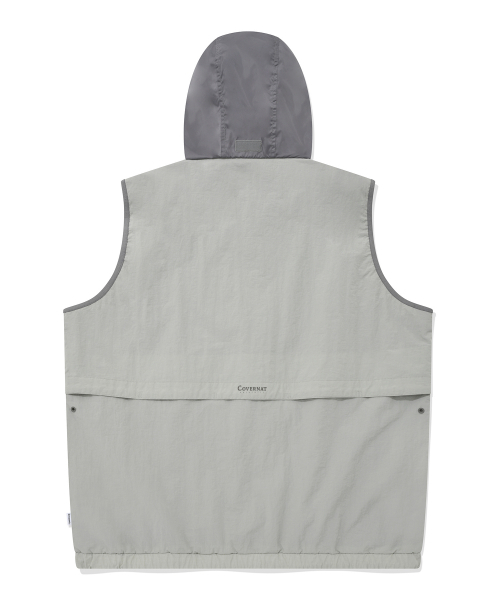 COVERNAT(カバーナット)の「トラックベストライトグレー(ベスト・レディース・その他・X-LARGE/LARGE/MEDIUM/SMALL)」の2枚目の写真