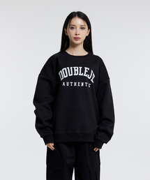 DOUBLE JD（ダブルジェイディー）の「アセンティックロゴ スウェット (ブラック)（スウェット）」