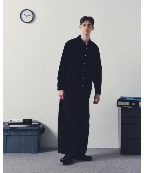 And Again(アンドアゲイン)の「コンフォートペーパーシャツ(ブラック)(シャツ/ブラウス・メンズ・その他・SMALL/MEDIUM/LARGE)」の2枚目の写真